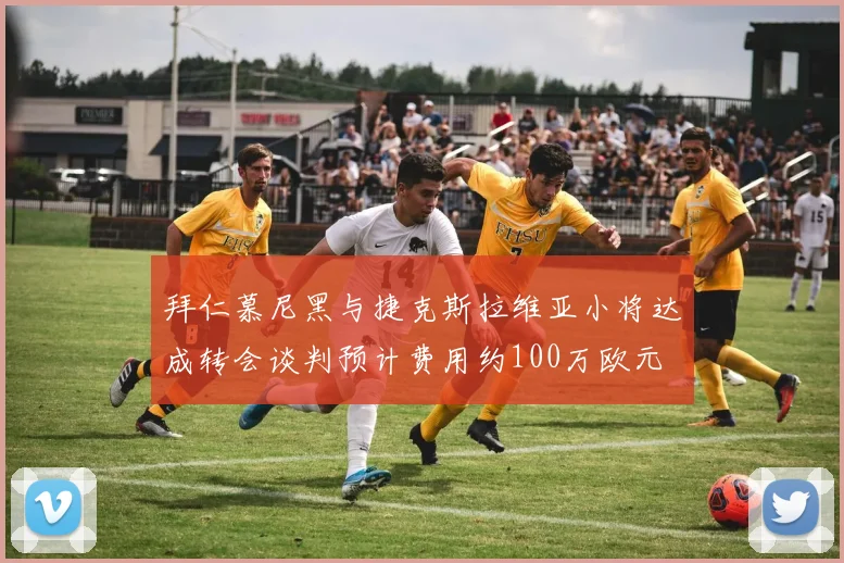 拜仁慕尼黑与捷克斯拉维亚小将达成转会谈判预计费用约100万欧元