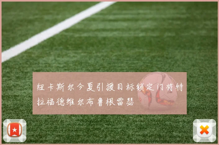 纽卡斯尔今夏引援目标锁定门将特拉福德维尔布鲁根雷瑟